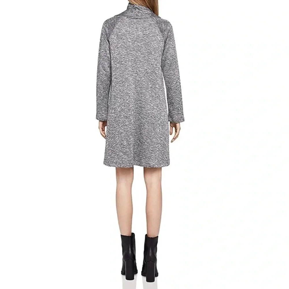 Bcbgeneration Lightweight Gray Sweater Dress Size… - image 2